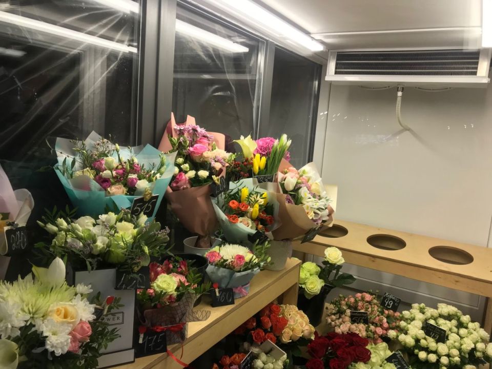 холодильна камера для квітів